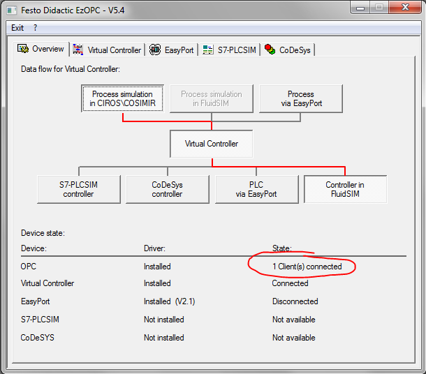 Festo OPC Server