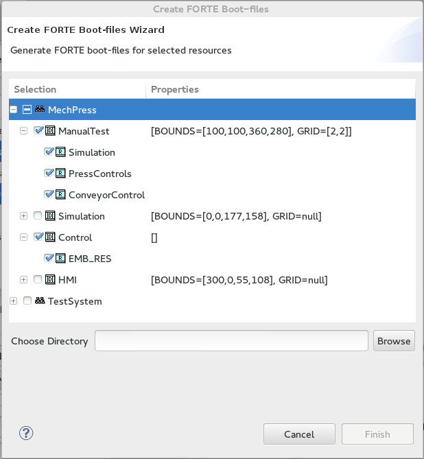 Create Boot-file Wizard