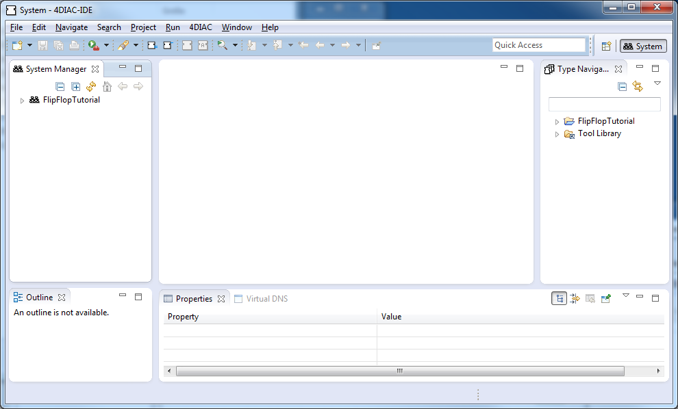 System Perspective Button