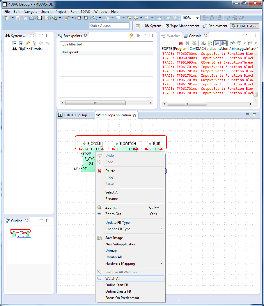 Watch variable changes during Monitoring